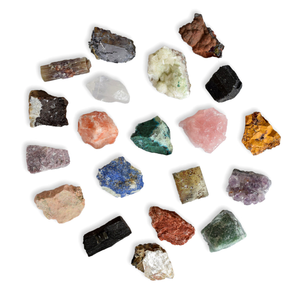 Minerales variados del mundo