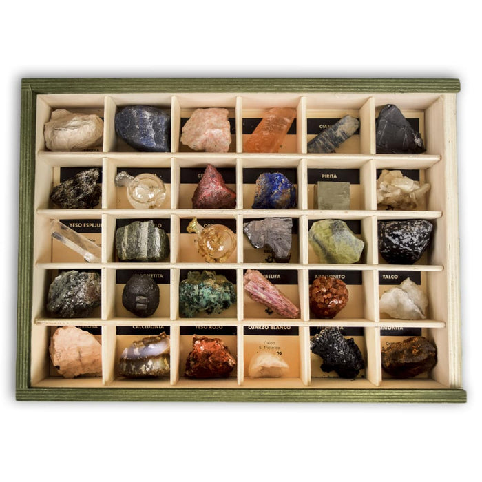 Colección de 30 Minerales del Mundo 2