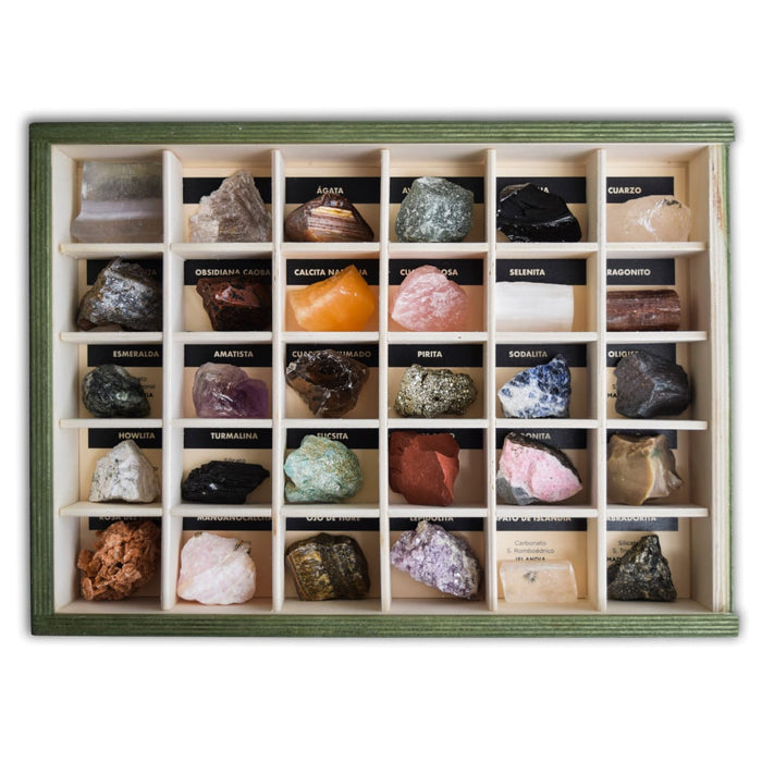 Coleccion de 30 Minerales del Mundo 2