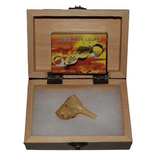 Copal con Insecto y Lupa