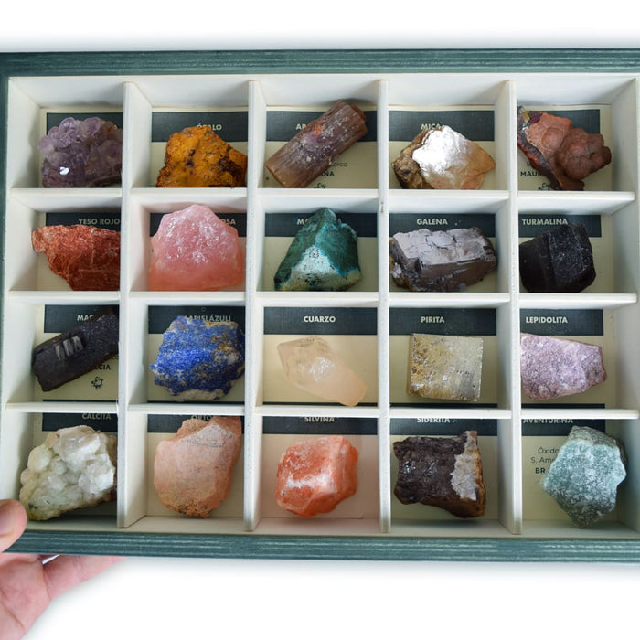 Cómo elaboramos nuestras colecciones de minerales: pasión, tiempo y trabajo artesanal en cada pieza
