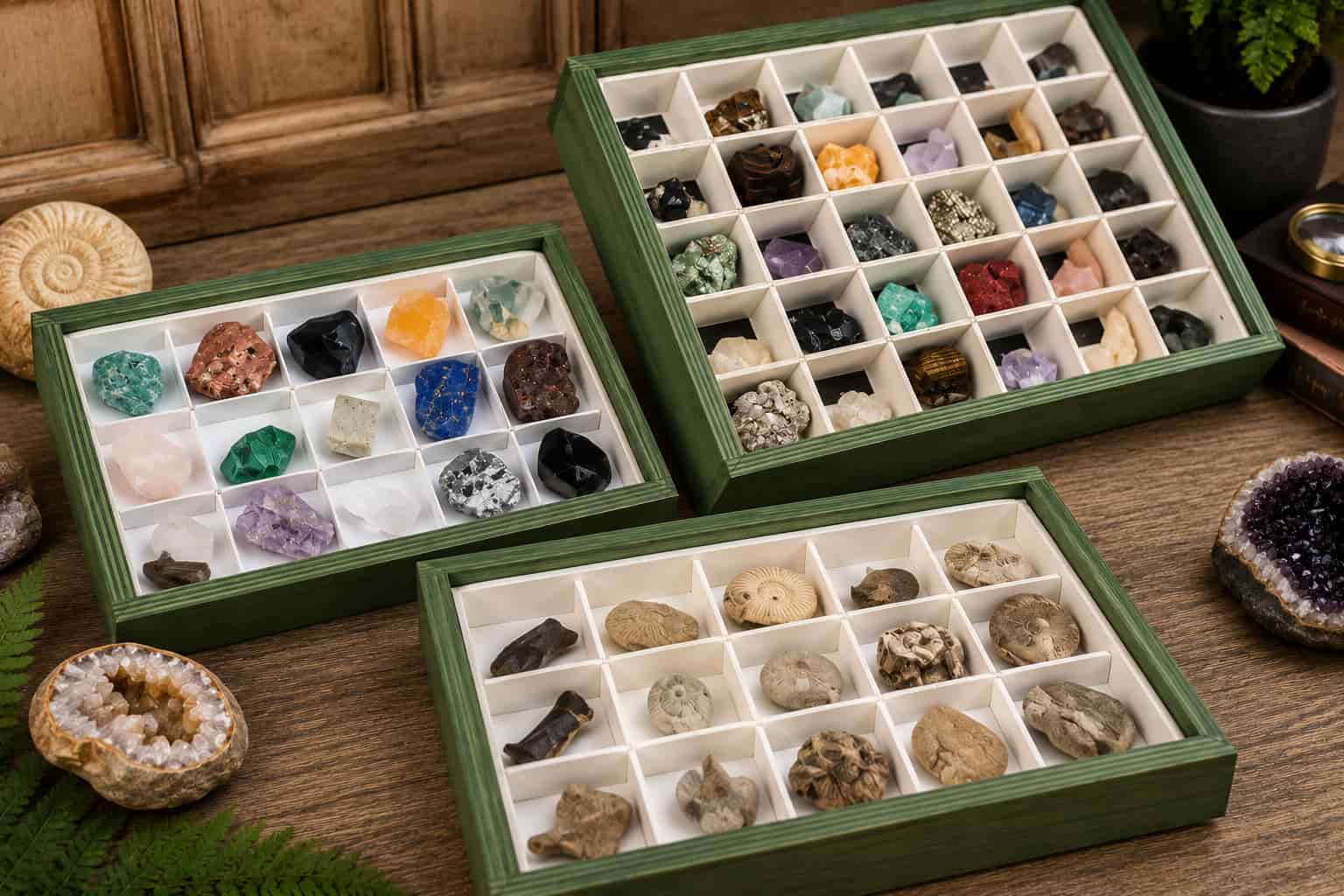 Cómo elaboramos nuestras colecciones de minerales: pasión, tiempo y trabajo artesanal en cada pieza