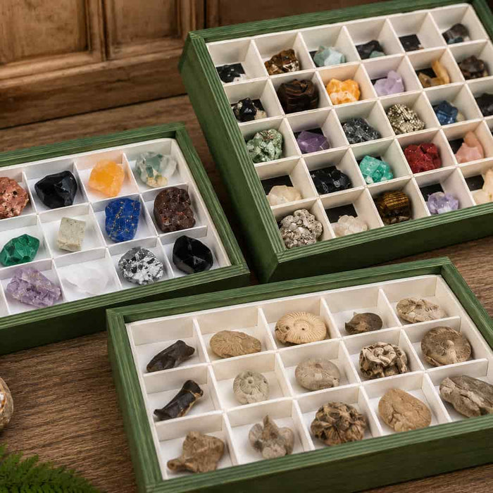 Cómo elaboramos nuestras colecciones de minerales: pasión, tiempo y trabajo artesanal en cada pieza