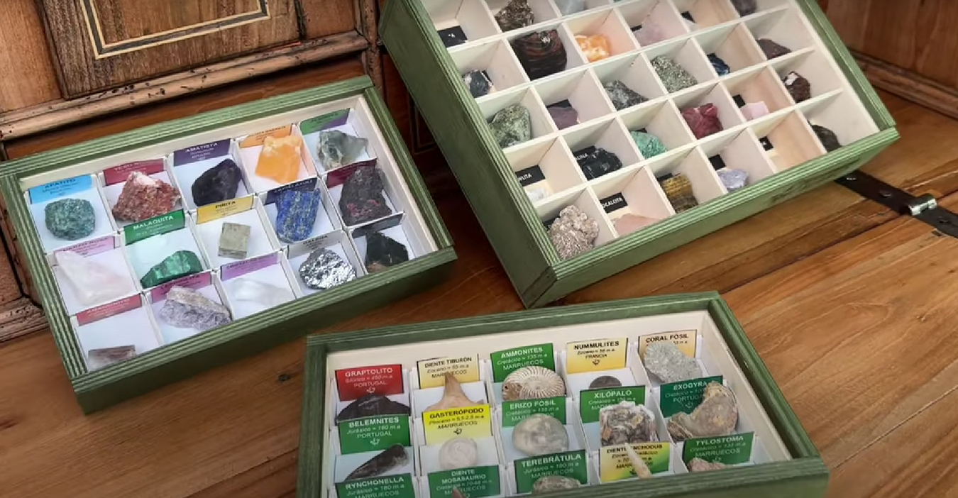 Colecciones de Minerales, Fósiles y Rocas