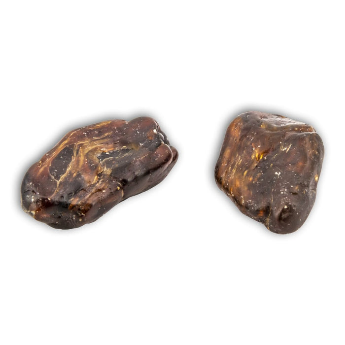 Ámbar oscuro rodado