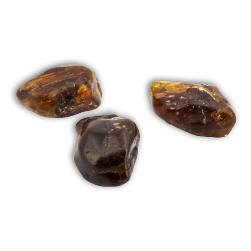 Ámbar oscuro rodado