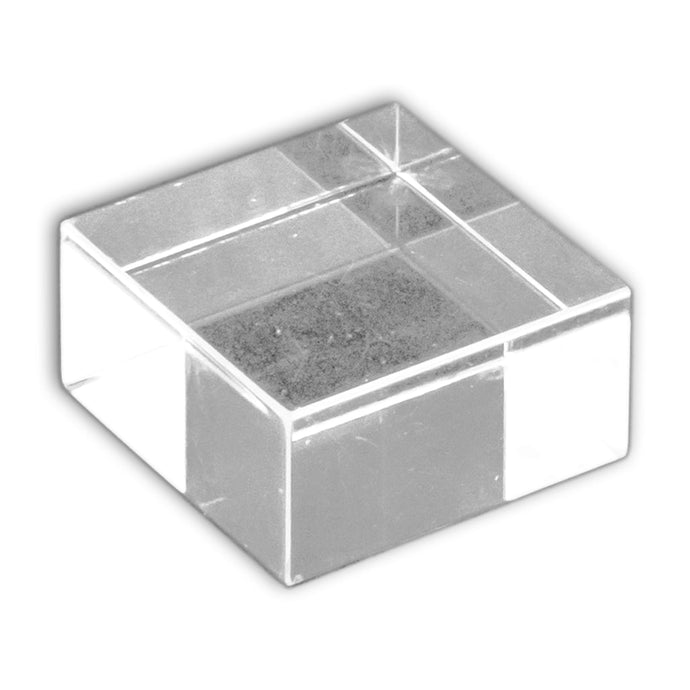 Peana maciza de Metacrilato transparente