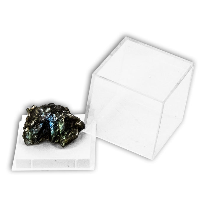 Caja de plástico Urna Cuadrada con tapa