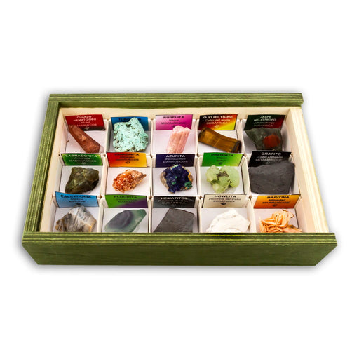 Colección de 15 Minerales de África 2