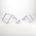 Vitrina flotante cuadrada 3D soporte