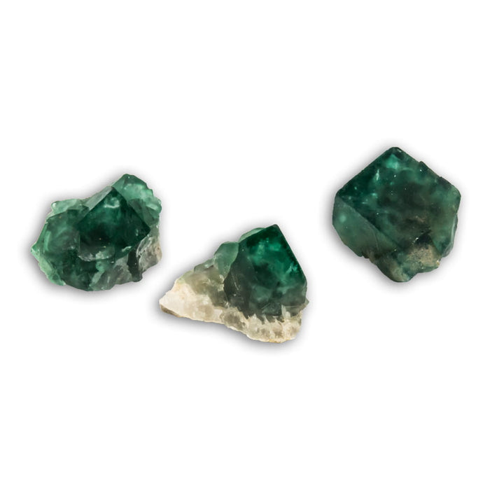 Fluorita verde fluorescente