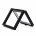 Vitrina flotante cuadrada 3D negro push
