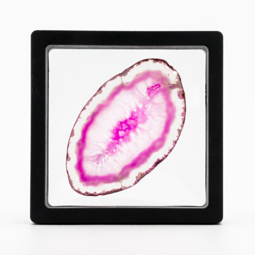Vitrina flotante cuadrada 3D negro
