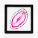 Vitrina flotante cuadrada 3D negro