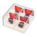 Zircón en Vitrina de Colección 4x4 cm con vitrina