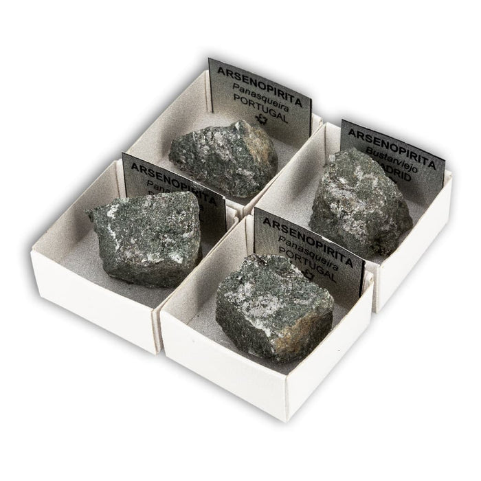 Arsenopirita (Caja de 4x4)