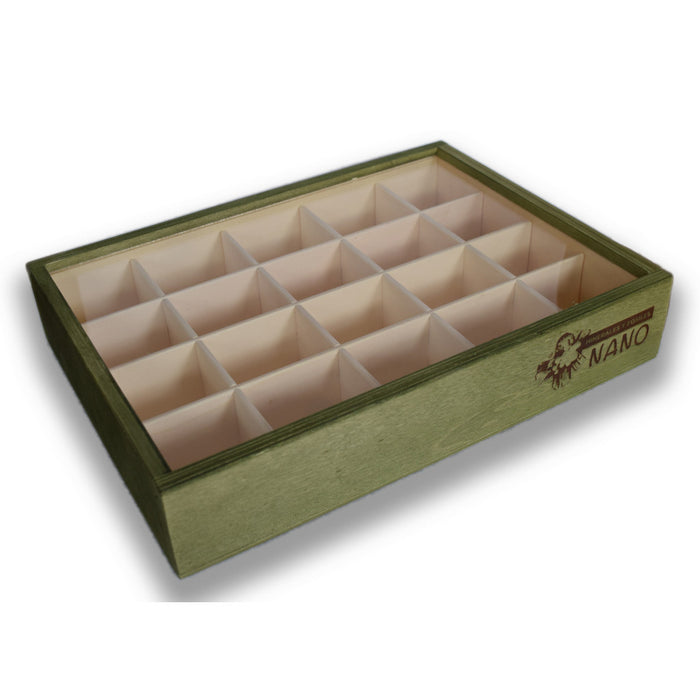 Colección de 20 Rocas Sedimentarias caja madera