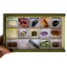 Carregar imagem no visualizador da galeria, Colección de 15 minerales cristalizados

