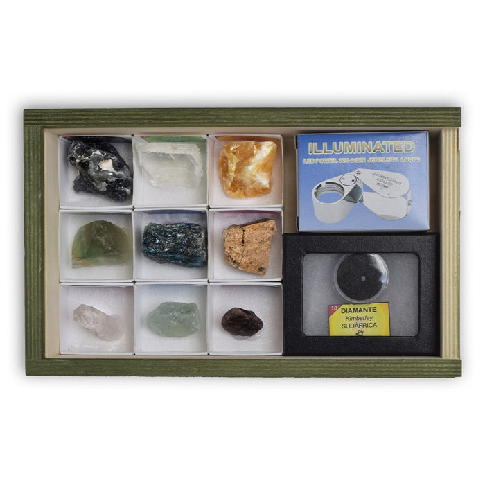 Colección Escala de Dureza de Mohs diamante