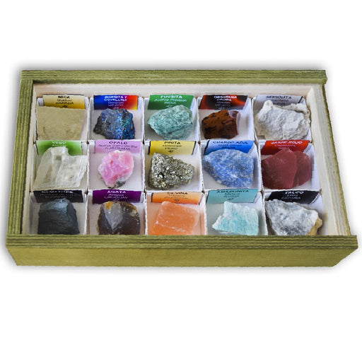 Colección de 15 Minerales del Mundo 3