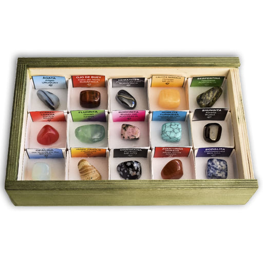 Colección de 15 Minerales Pulidos 2