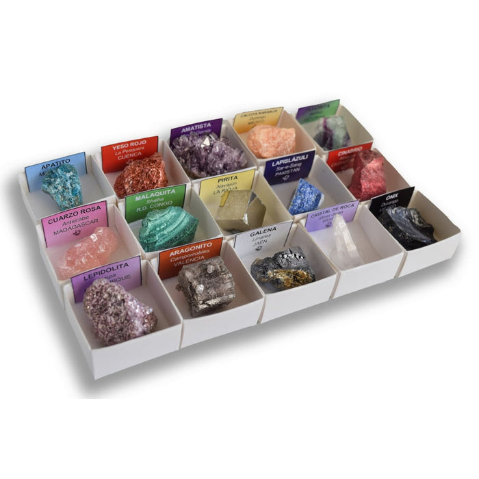 Colección de MInerales del Mundo sueltos