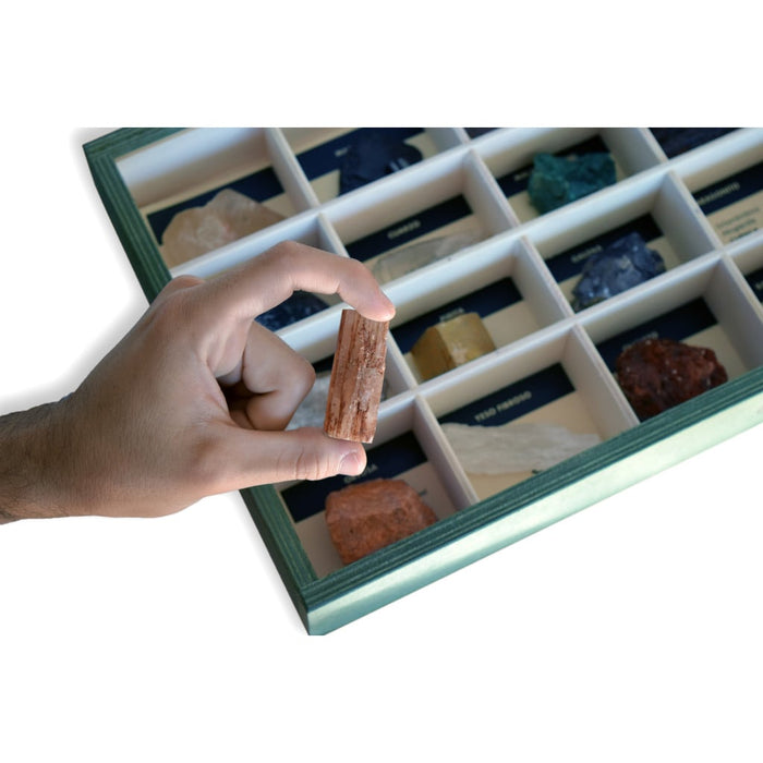 Colección de 16 Minerales de España Aragonito