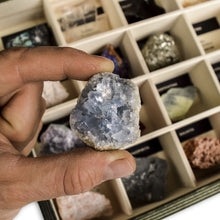 Carregar imagem no visualizador da galeria, Colección de 20 Minerales del Mundo 2 detalle
