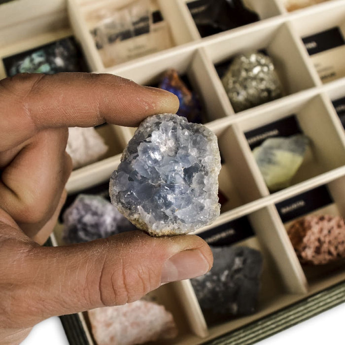 Colección de 20 Minerales del Mundo 2 detalle