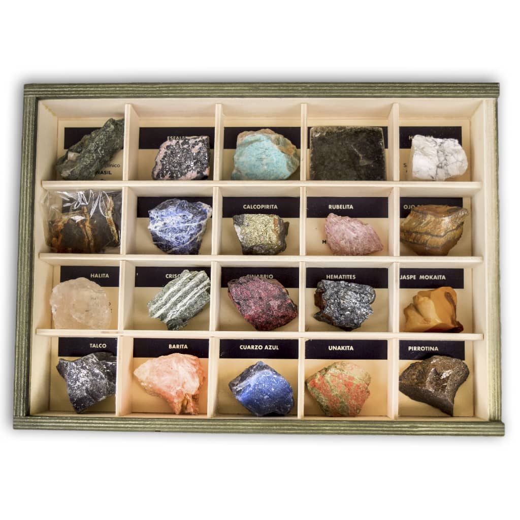 Colección de 20 Minerales del Mundo 3