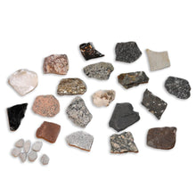 Carregar imagem no visualizador da galeria, Colección de 20 Rocas didácticas granito
