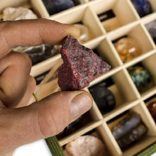 Cargar imagen la galería, Colección de 30 Minerales del Mundo cinabrio
