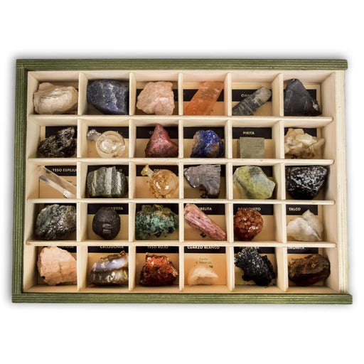 Colección de 30 Minerales del Mundo 2