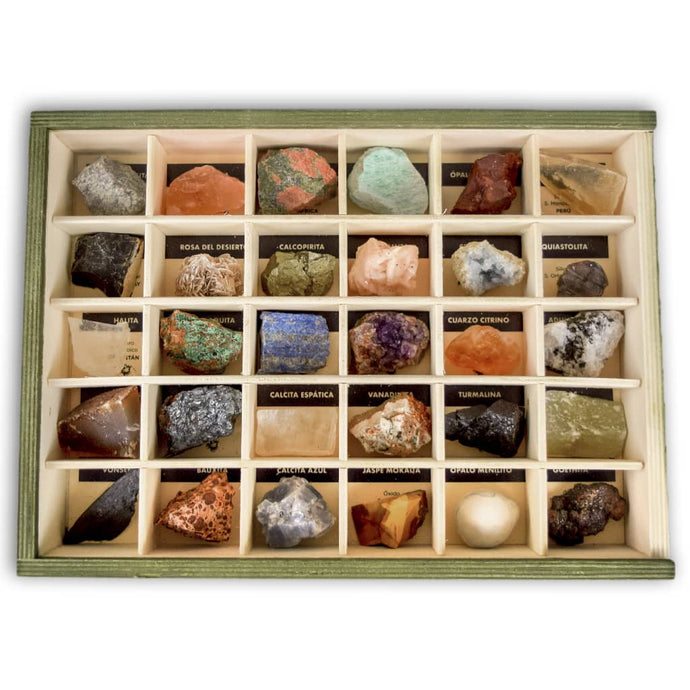 Colección de 30 Minerales del Mundo 3