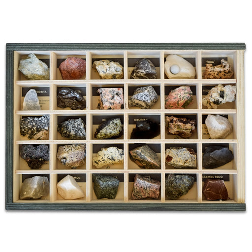 Colección de 30 Rocas didácticas