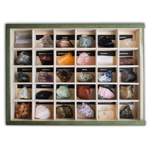 Coleccion de 30 Minerales del Mundo 2