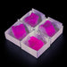 Manganocalcita (Caja de 4x4) fluorescente