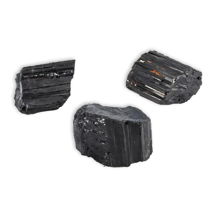 Turmalina negra radial grande