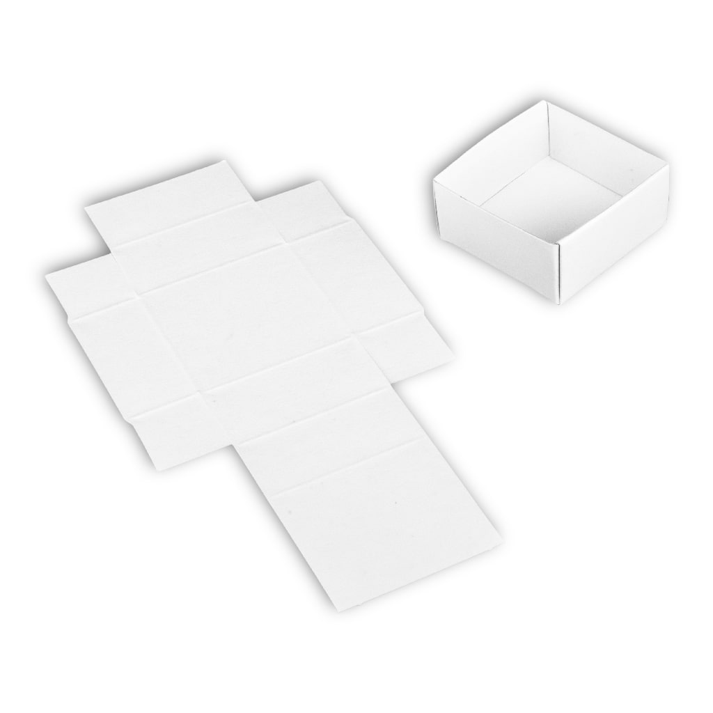 Cajas de Cartón 4x4 cm en Pack de 10 unidades