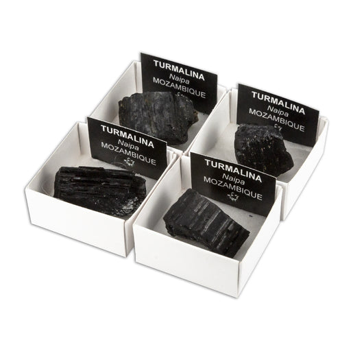 Turmalina negra radial (Caja de 4x4)